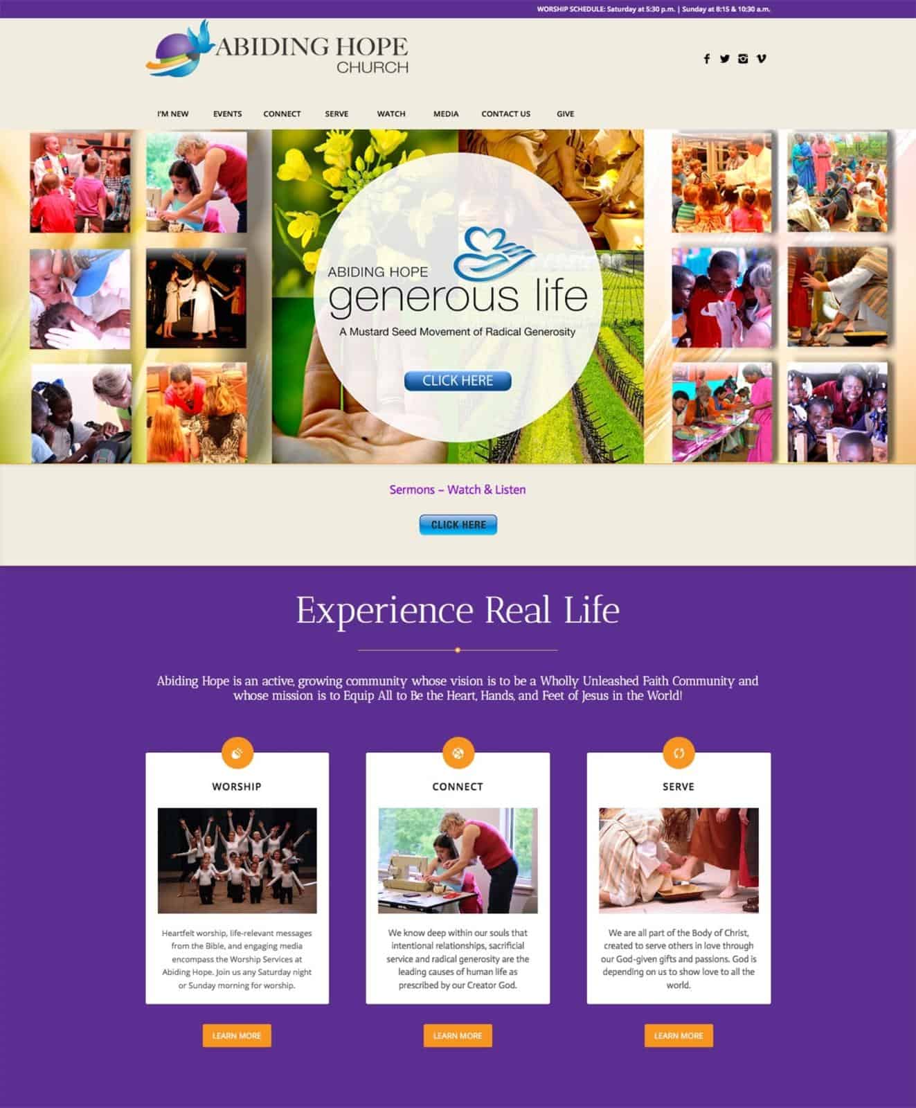 WOW Factor Digital Marketing Agency - Generous Life Campaign