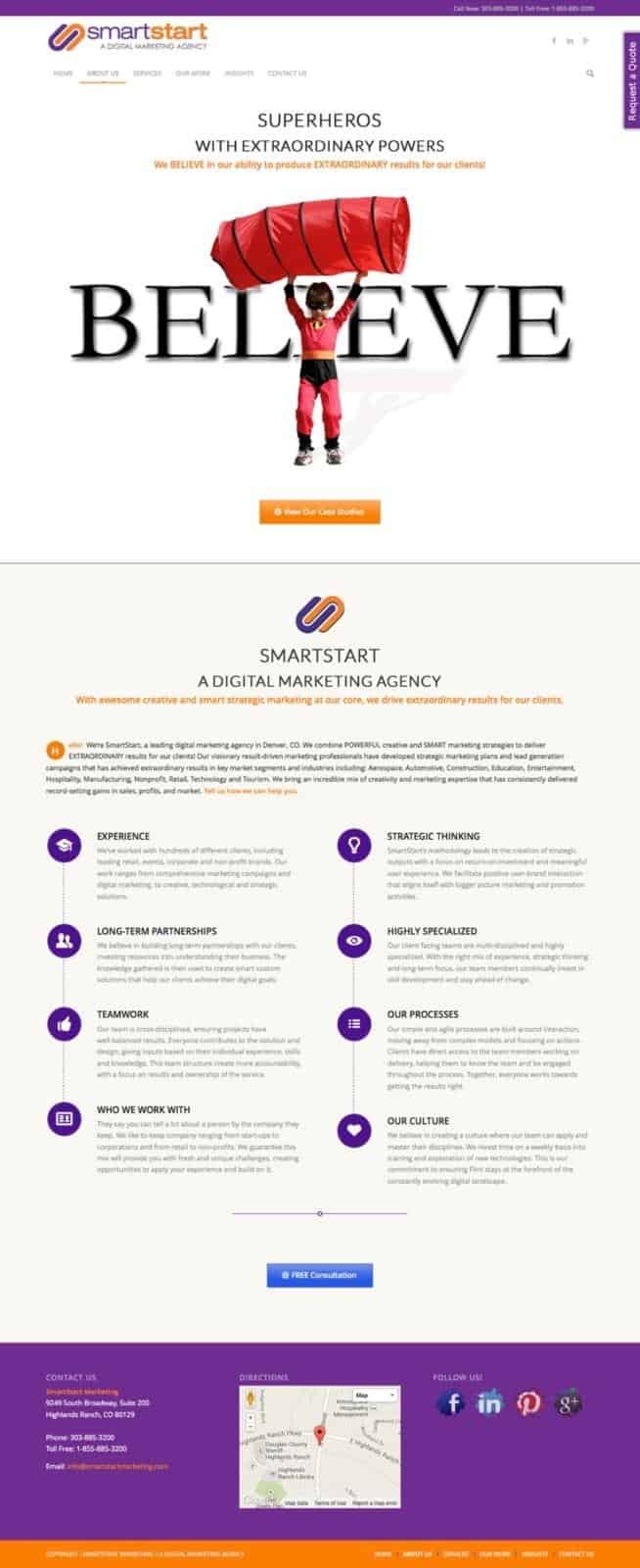 WOW Factor Digital Marketing Agency - SmartStart Website