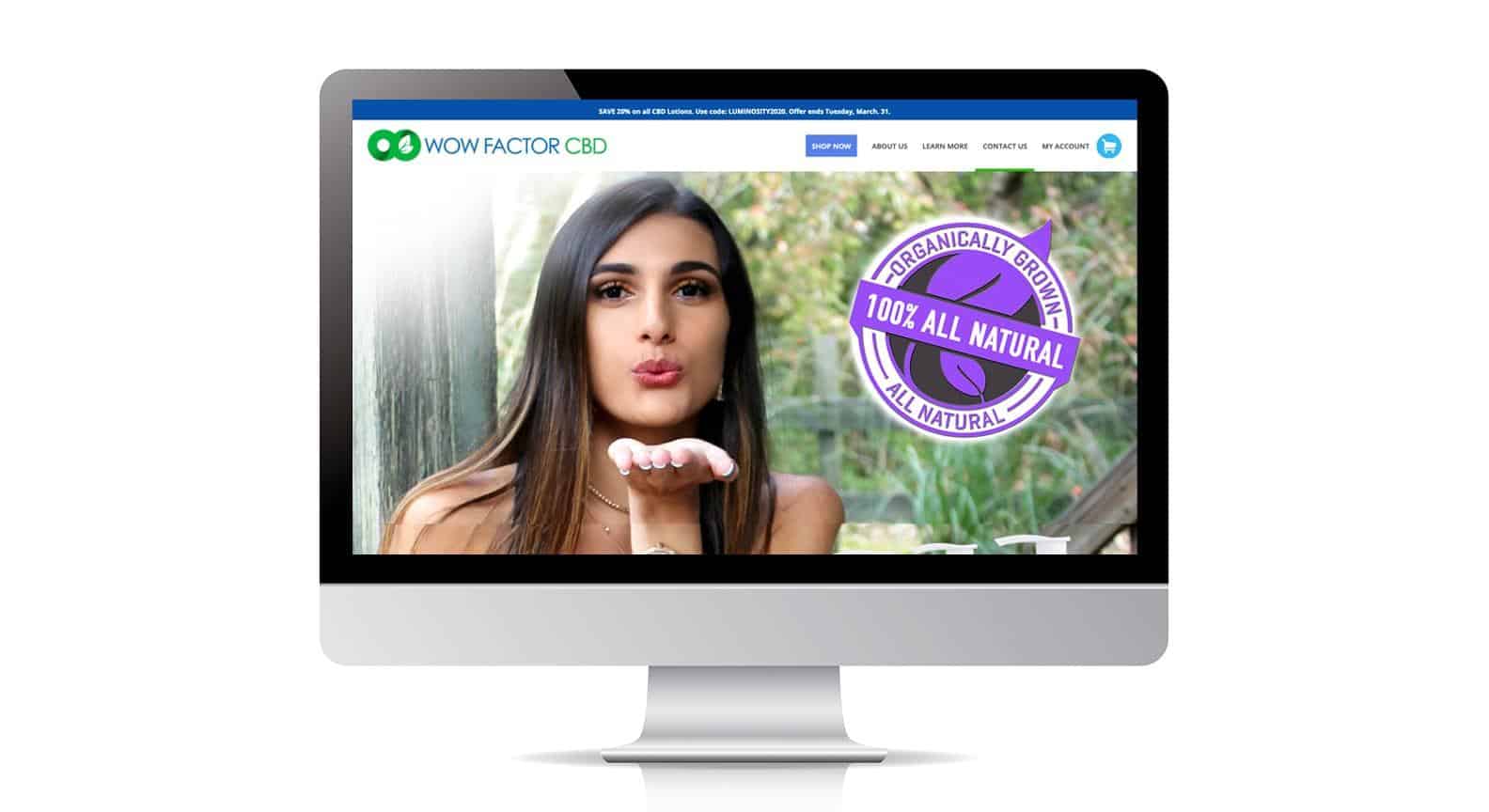 WOW Factor Digital - WOW Factor CBD Website